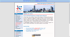 Desktop Screenshot of 2011.desrist.org